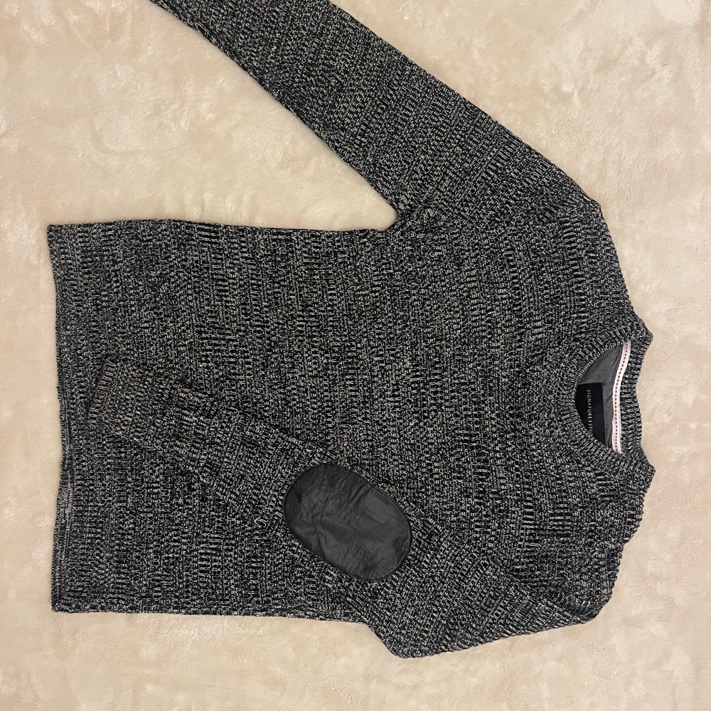 Black and White Sweater